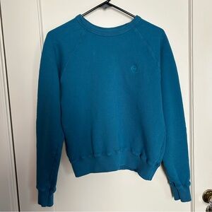 Big Bud Press Heavyweight Crew, Marine Blue. Size P.